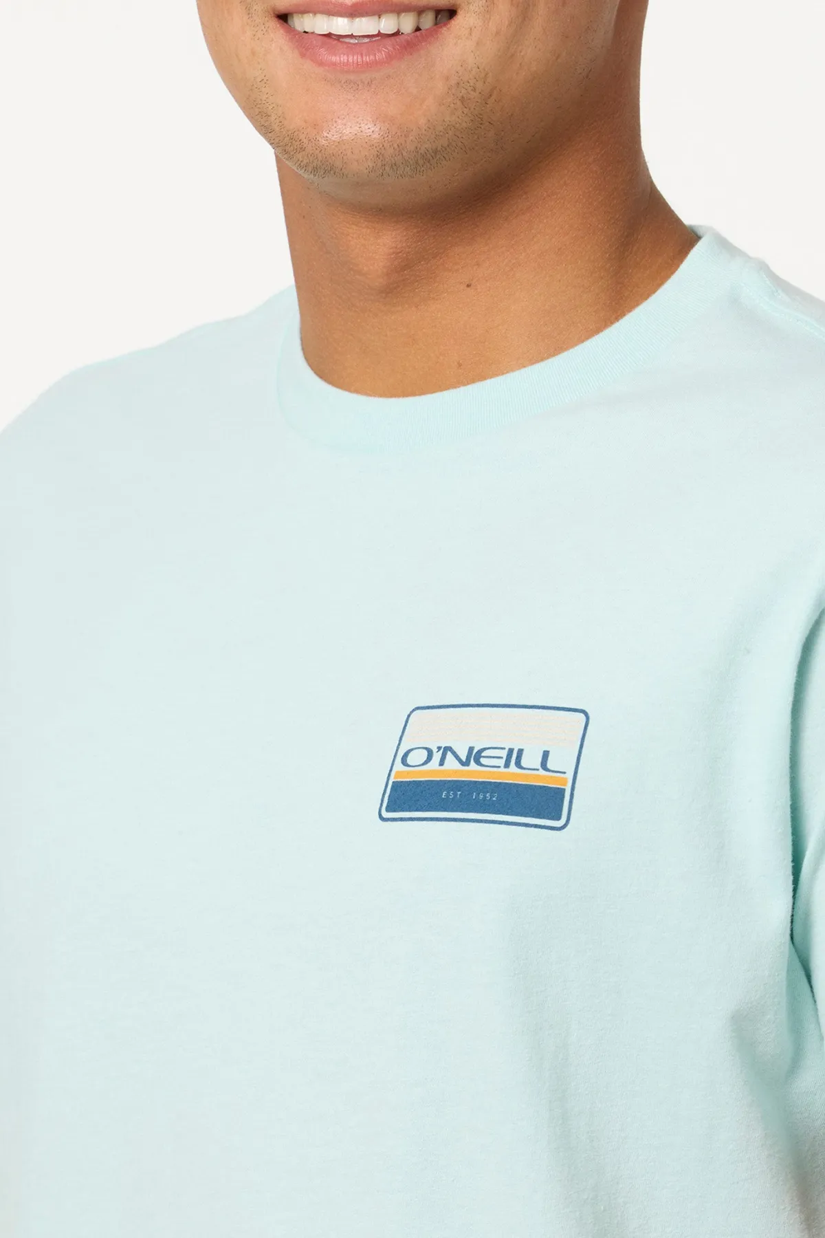 Tees & Tanks^O'Neill Banner Standard Fit Tee - | pastel turquoise
