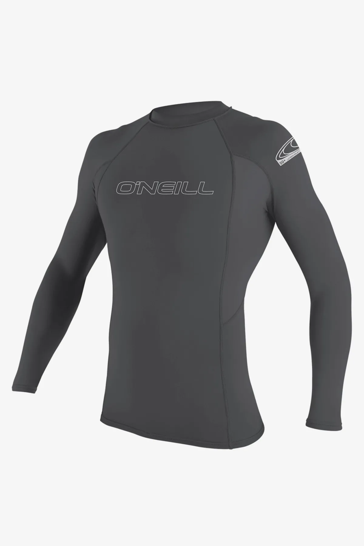 Uv Sun Protection & Rash Guards^O'Neill Basic Skins 50+ Long Sleeve Rashguard - | smoke