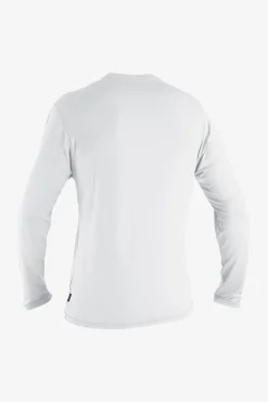 Uv Sun Protection & Rash Guards^O'Neill Basic Skins 30+ Long Sleeve Sun Shirt - | white