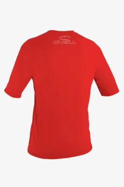Uv Sun Protection & Rash Guards^O'Neill Basic Skins 50+ Sun Shirt - | red