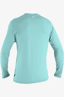 Uv Sun Protection & Rash Guards^O'Neill Basic Skins-2 Long Sleeve Sun Shirt - Canal Blu |