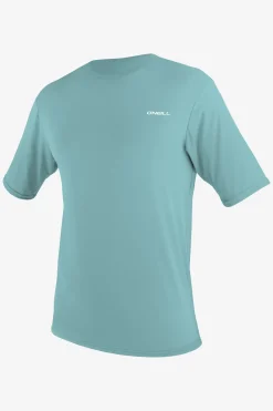 Uv Sun Protection & Rash Guards^O'Neill Basic Skins-2 Sun Shirt - Canal Blu |