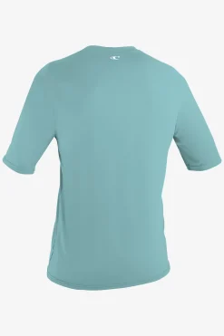 Uv Sun Protection & Rash Guards^O'Neill Basic Skins-2 Sun Shirt - Canal Blu |