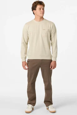 Hoodies & Fleece^O'Neill Bavaro Blocked Crew Crew Neck Fleece - | lt khaki