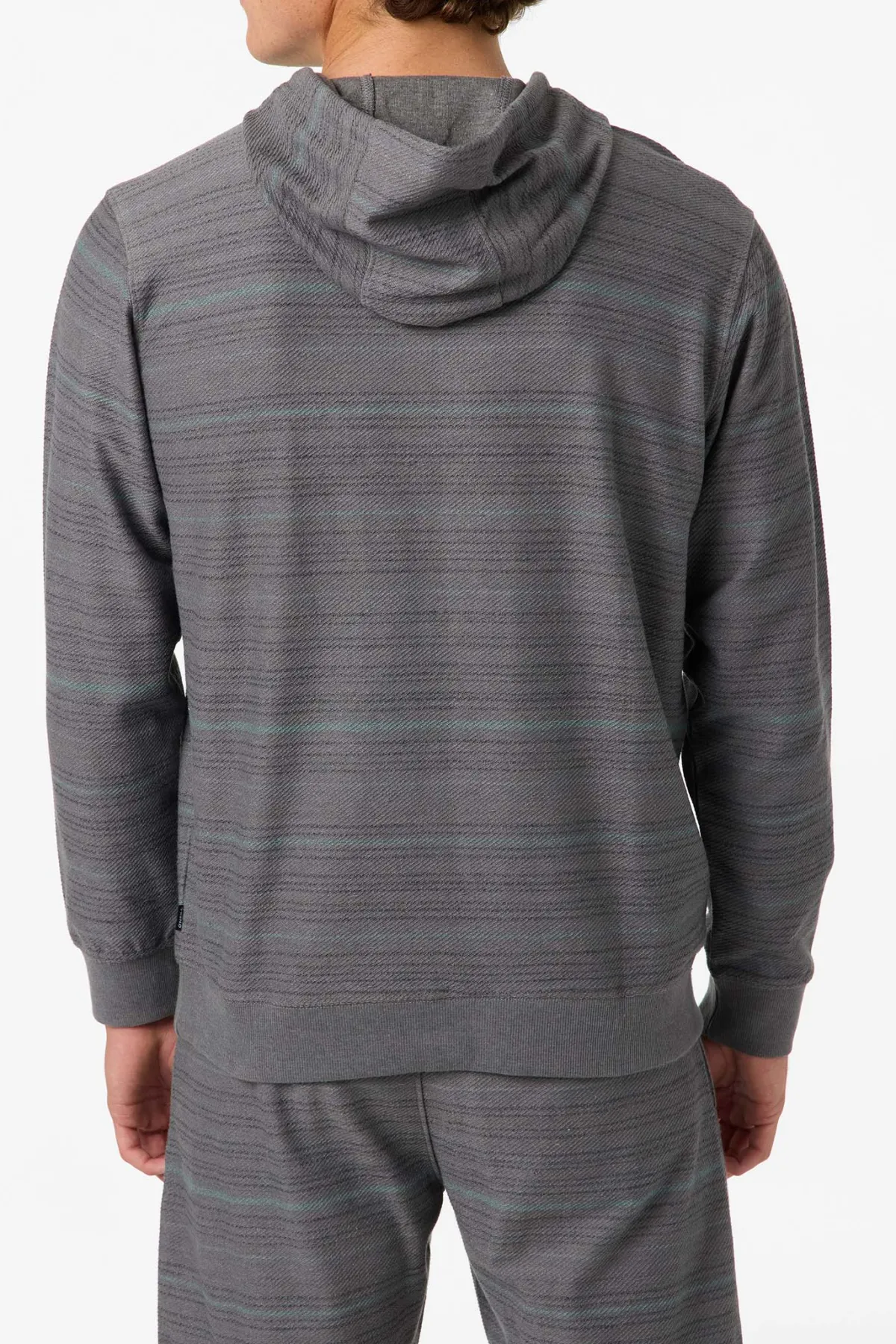 Best Sellers^O'Neill Bavaro Stripe Hoodie Pullover Fleece - | dark shadow