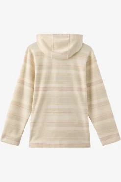Hoodies & Fleece^O'Neill Bavaro Stripe Poncho Pullover Fleece - | cream