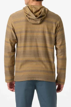 Hoodies & Fleece^O'Neill Bavaro Stripe Poncho Pullover Fleece - | khaki