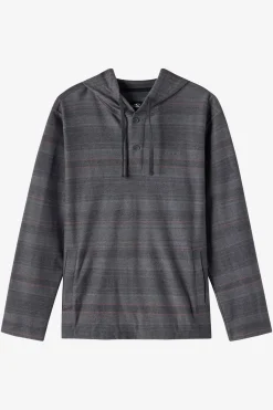 Hoodies & Fleece^O'Neill Bavaro Stripe Poncho Pullover Fleece - | black