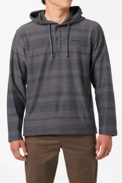 Hoodies & Fleece^O'Neill Bavaro Stripe Poncho Pullover Fleece - | black
