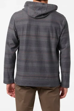 Hoodies & Fleece^O'Neill Bavaro Stripe Poncho Pullover Fleece - | black