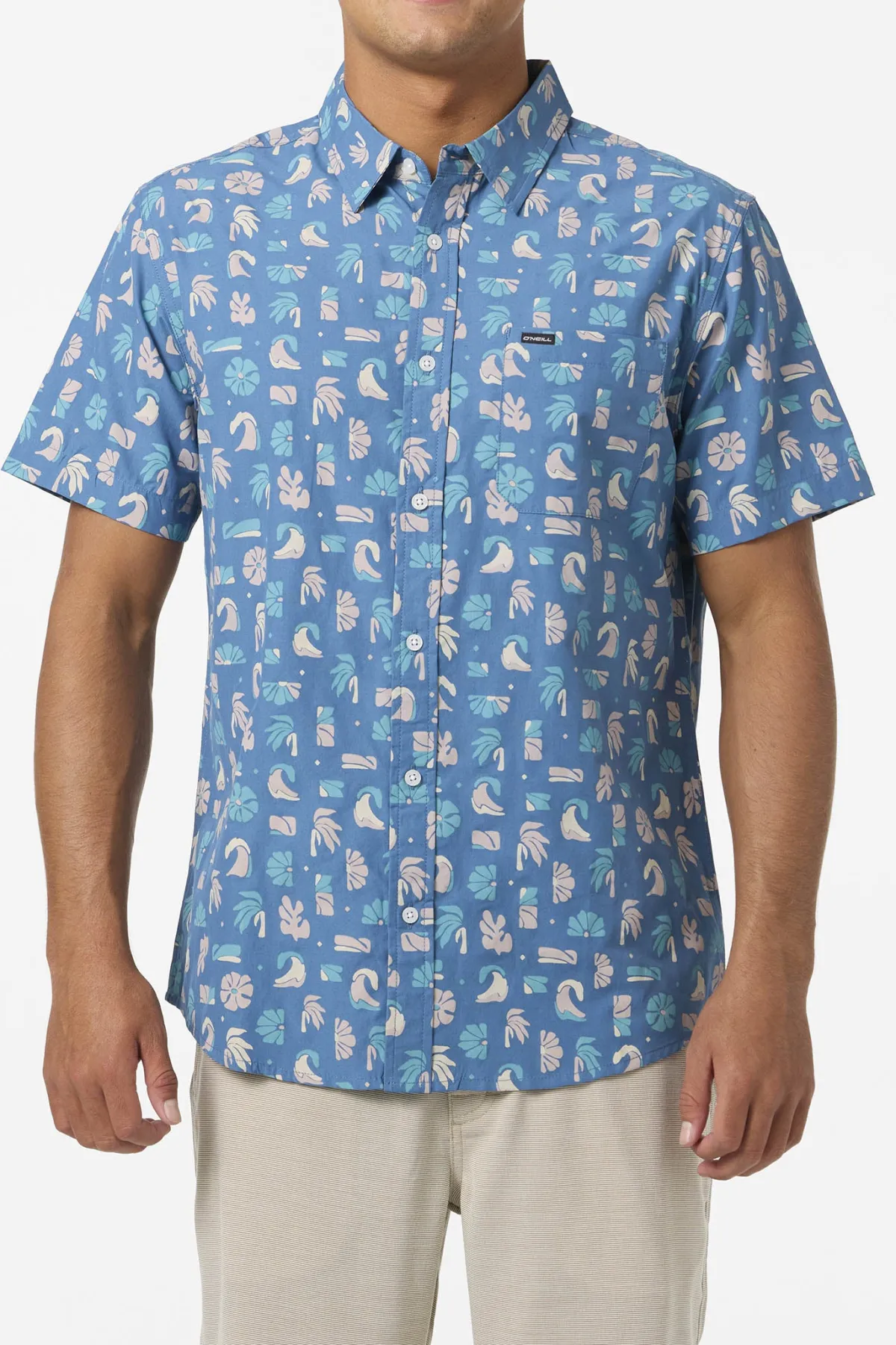 Shirts & Flannels^O'Neill Beachside Standard Fit Shirt - | copen blue