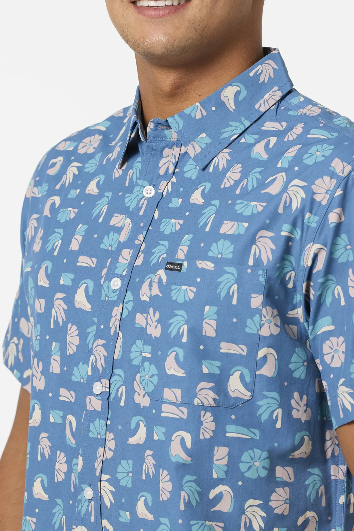 Shirts & Flannels^O'Neill Beachside Standard Fit Shirt - | copen blue