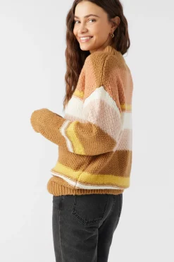 Sweaters, Hoodies & Fleece^O'Neill Billie Long Sleeve Sweater - | tobacc brw