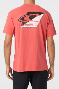Tees & Tanks^O'Neill Boxcutter Relaxed Fit Tee hot red