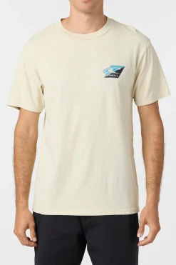Tees & Tanks^O'Neill Boxcutter Relaxed Fit Tee - | lt khaki
