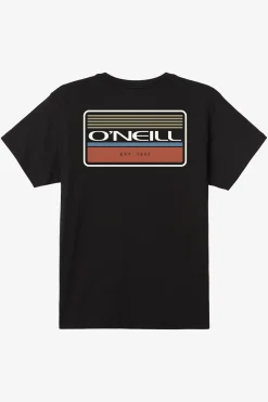 Tops^O'Neill Boy's Banner Tee - | black
