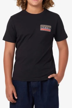 Tops^O'Neill Boy's Banner Tee - | black