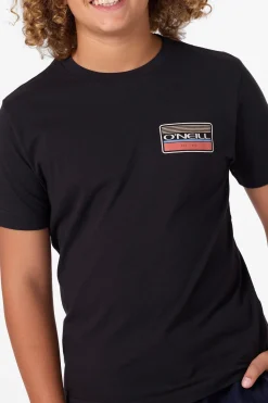 Tops^O'Neill Boy's Banner Tee - | black