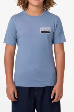 Tops^O'Neill Boy's Banner Tee - | blue mirage
