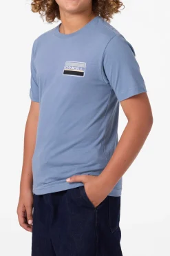 Tops^O'Neill Boy's Banner Tee - | blue mirage