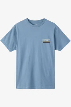 Tops^O'Neill Boy's Banner Tee - | blue mirage