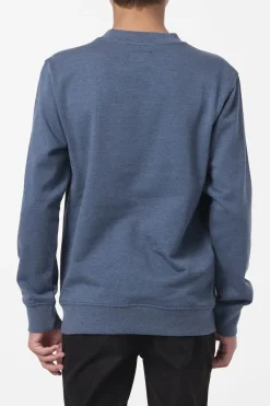 Tops^O'Neill Boy's Bavaro Blocked Crew Shirt Fleece - | midnight navy