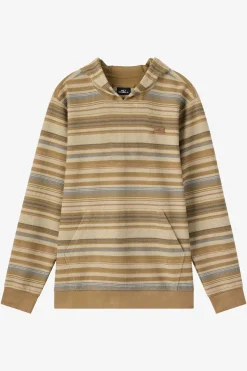 Tops^O'Neill Boy's Bavaro Stripe Pullover - | dark khaki