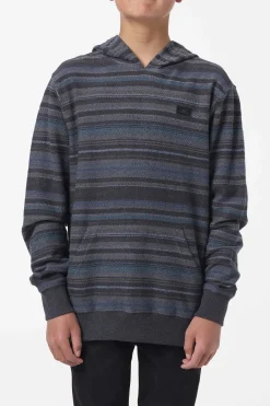 Tops^O'Neill Boy's Bavaro Stripe Pullover - | black