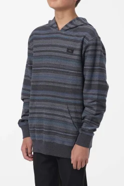 Tops^O'Neill Boy's Bavaro Stripe Pullover - | black