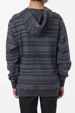 Tops^O'Neill Boy's Bavaro Stripe Pullover - | black