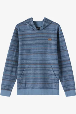 Tops^O'Neill Boy's Bavaro Stripe Pullover - | blue mirage
