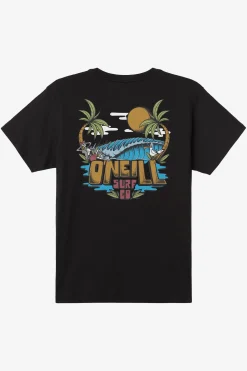 Tops^O'Neill Boy's Chillin' Bones Tee - | black