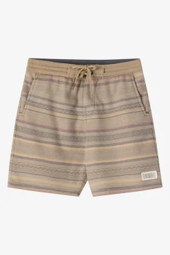 Bottoms^O'Neill Boy's Cortez Fleece Shorts - | khaki