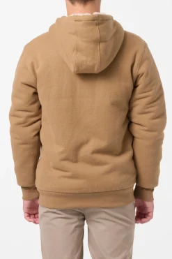 Tops^O'Neill Boy's Fifty Two High Pile Zip Zip Fleece - | dark khaki