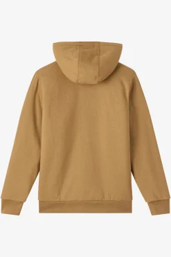 Tops^O'Neill Boy's Fifty Two High Pile Zip Zip Fleece - | dark khaki