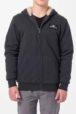 Tops^O'Neill Boy's Fifty Two High Pile Zip Zip Fleece - | phantom