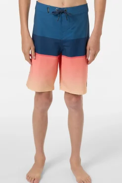Boardshorts^O'Neill Boy's Hyperfreak Heat Block 17" Boardshorts - | persimmon