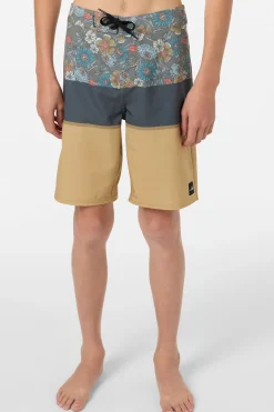 Boardshorts^O'Neill Boy's Hyperfreak Heat Block 17" Boardshorts - | antelope