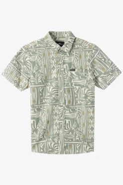 Tops^O'Neill Boy's Oasis Standard Fit Shirt - | sage