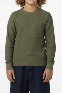 Tops^O'Neill Boy's Overland Thermal Pullover - | clover