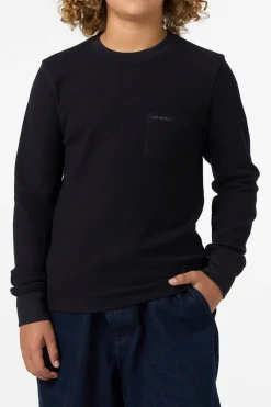 Tops^O'Neill Boy's Overland Thermal Pullover - | black