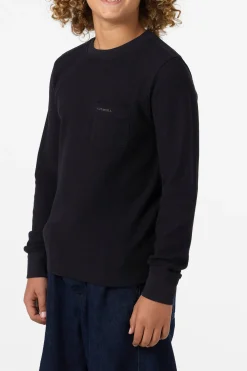 Tops^O'Neill Boy's Overland Thermal Pullover - | black