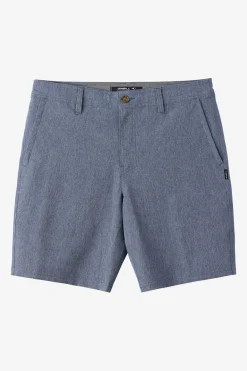 Bottoms^O'Neill Boy's Reserve Heather 18" Hybrid Shorts - | heather navy