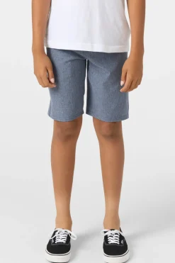 Bottoms^O'Neill Boy's Reserve Heather 18" Hybrid Shorts - | heather navy