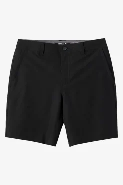 Bottoms^O'Neill Boy's Reserve Heather 18"'' Hybrid Shorts - | hthr black