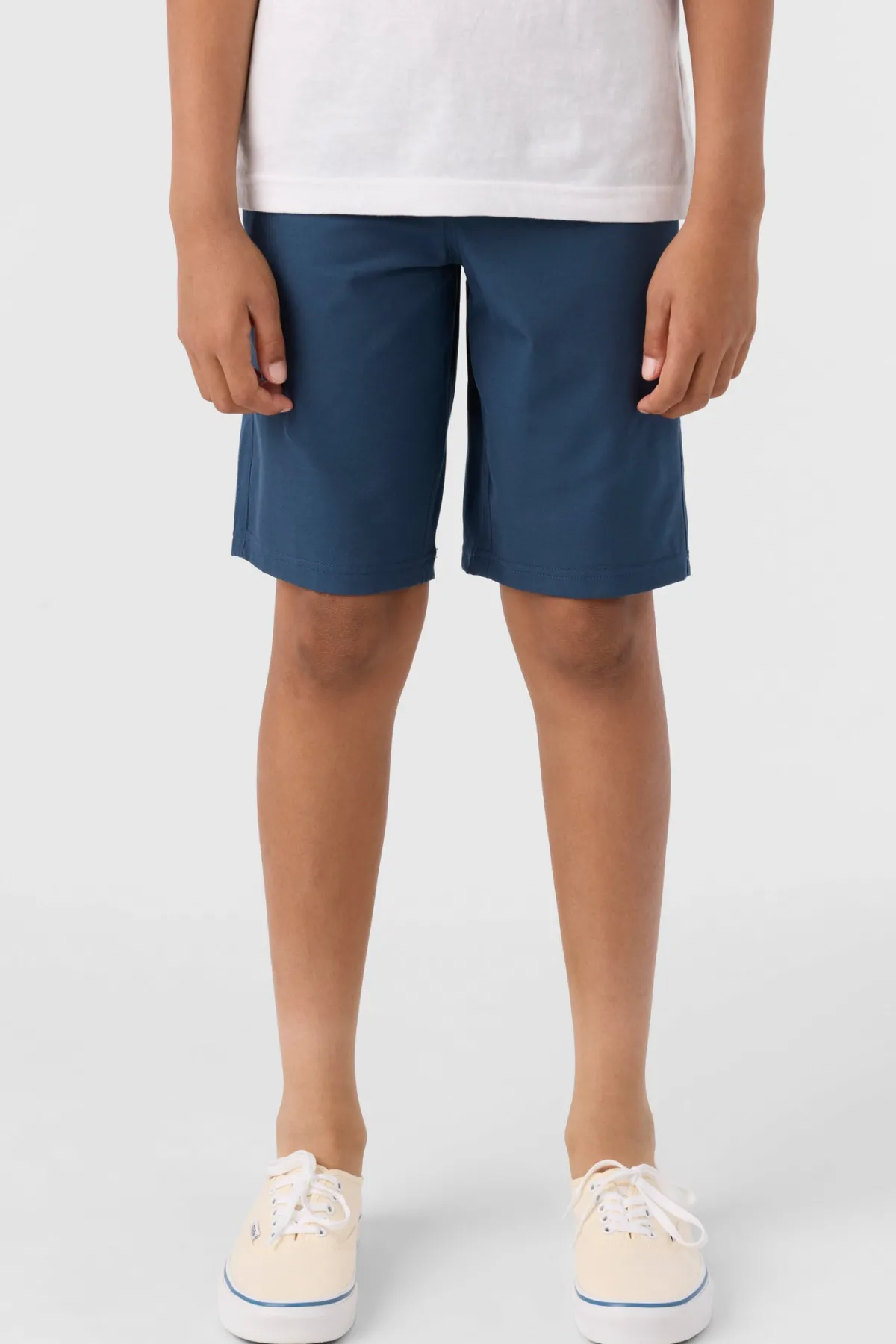 Bottoms^O'Neill Boy's Reserve Light Check 18"'' Hybrid Shorts - | navy