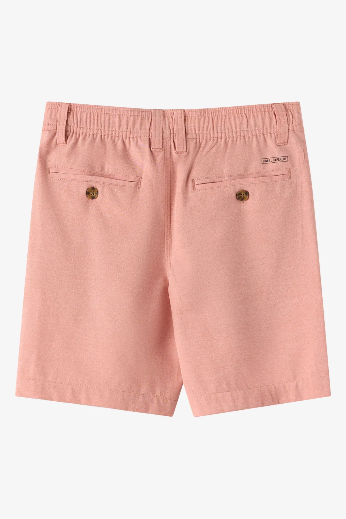Bottoms^O'Neill Boy's Reserve Light Check Elastic Waist 16"'' Hybrid Shorts - | langoustino