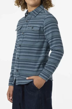 Tops^O'Neill Boy's Richmond Flannel Ls Shirt Long Sleeve Shirt - | citadel
