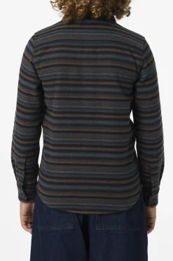 Tops^O'Neill Boy's Richmond Flannel Ls Shirt Long Sleeve Shirt - | graphite