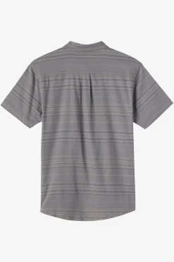 Tops^O'Neill Boy's Seafaring Stripe Stretch Shirt - | graphite